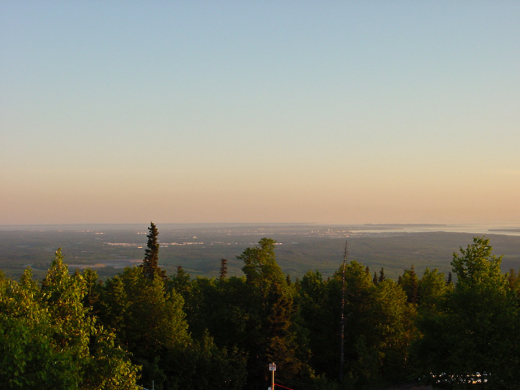 Anchorage und Cook Inlet